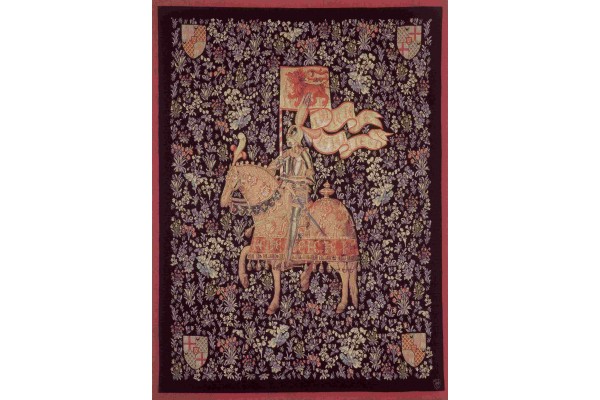 Gobelín Tapisserie Le chevalier Gobelín Tapisserie Le chevalier